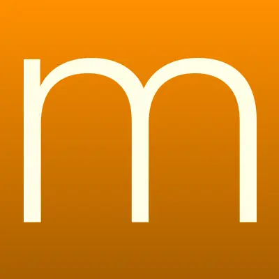 МегаФон, сеть салонов связи и мобильных телефонов, лого-визитка